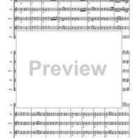 While By the Sheep We Watched at Night - Score