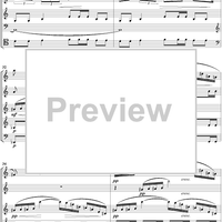 Kleine Kammermusik für fünf Bläser - Score