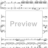 Piano Trio in A Major, HobXV/18 - Piano Score