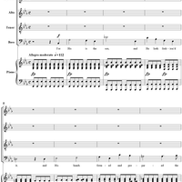 Come, Let Us Sing (Psalm 95), Op. 46: No. 4, For His Is the Sea (Chorus)