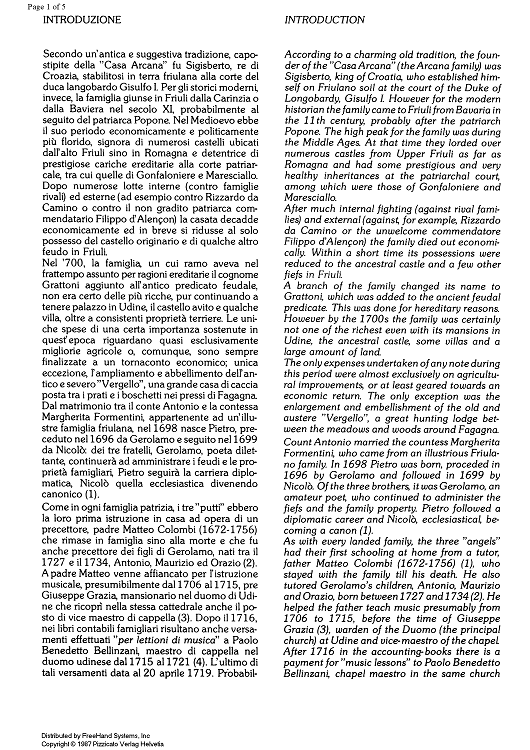 Sonata G Major - Notes