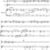 "Christen müssen auf der Erden", Aria, No. 3 from Cantata No. 44: "Sie werden euch in den Bann tun" - Piano Score