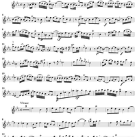 Trio in E-flat Major Op. 3, No. 6 - Violin 1 or Flute