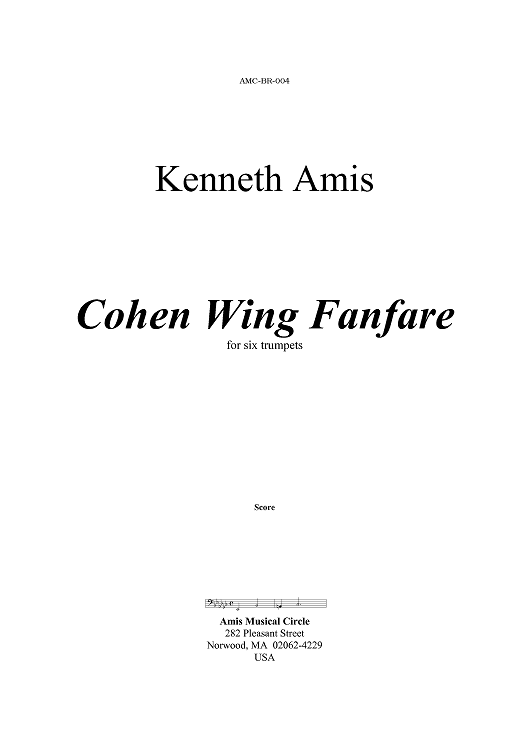Cohen Wing Fanfare - Bonus Material