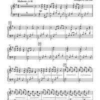 Amazing Grace - for Solo Instrument, Piano and String Quartet - Piano