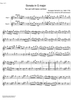 Sonata G Major