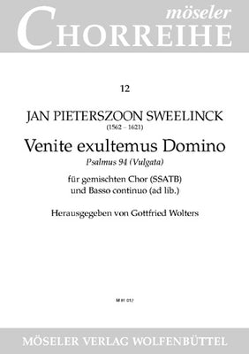 O come, let us sing to the Lord - Choral Score