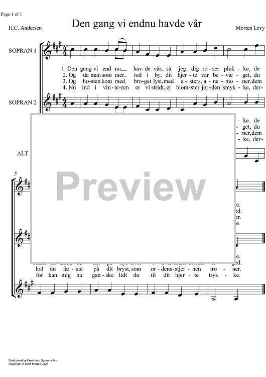 Den gang vi endnu havde vaar