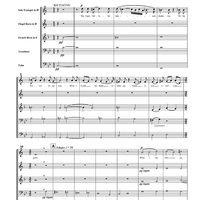 Dido's Lament (Thy hand, Belinda!) - Score