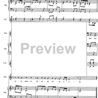 Iesucristo glorioso - Score