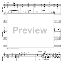 Fantasia No. 1 - Score