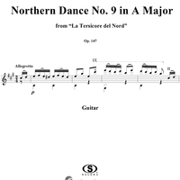 Northern Dance No. 9 in A major - From "La Tersicore del Nord" Op. 147