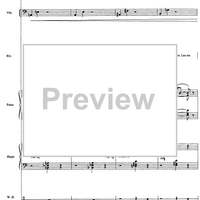 Sylvie et le paon - Score