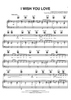 I Wish You Love