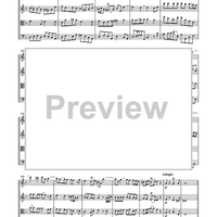 Water Music Suites - Score