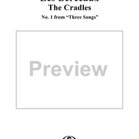 Les Berceaux  (The Cradles) - No. 1 from "Three Songs" op. 23