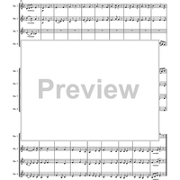 An English Folksong Suite - Score