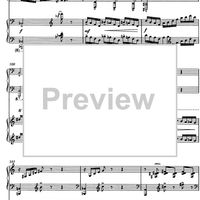 Theme and Variations Op.139 - Score