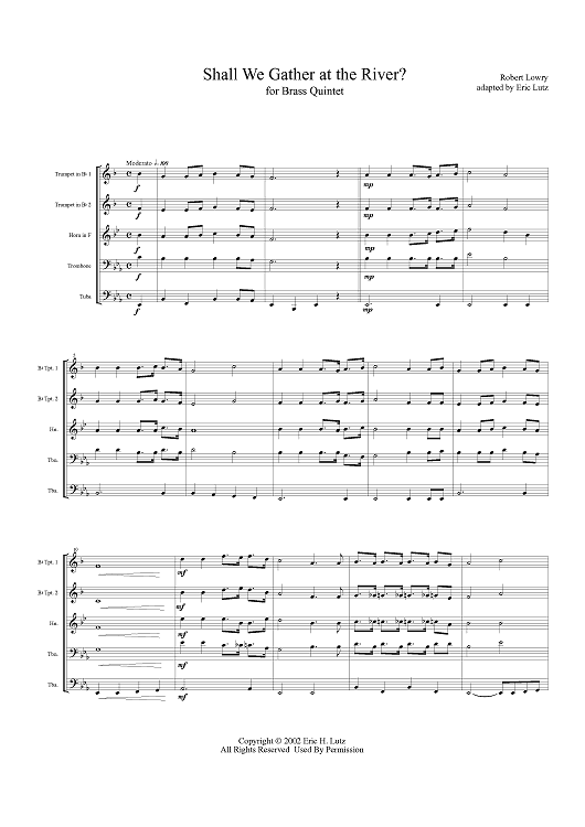 Two Hymns - Score