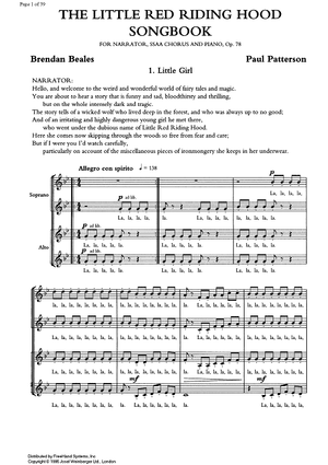 The Little Red Riding Hood - Score