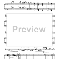 Three Moods for Euphonium and Piano - Piano Score