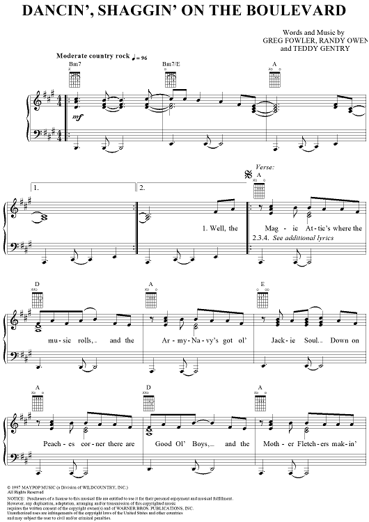 Dancin', Shaggin' On The Boulevard