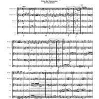 Suite from ''The Nutcracker''. Danse russe Trépak - Score