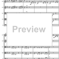 Overture c minor D8 - Score