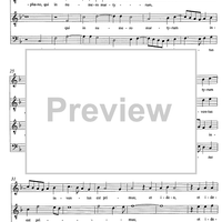 Patefactae sunt/Mortem enim cum qua - Score