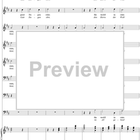 Samson, Act 2, No. 38: "Fix'd in his everlasting seat, Jehovah" - Score