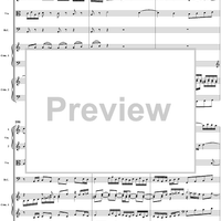 Double Clavier Concerto No. 2 in C Major, Movement 3   (BWV 1061) - Score