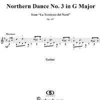 Northern Dance No. 3 in G major - From "La Tersicore del Nord" Op. 147