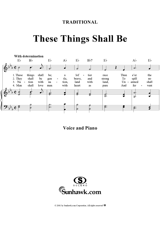 These Things Shall Be