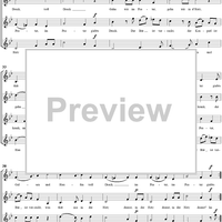 Gehn wir im Prater, gehn wir in d'Hetz, four voice canon in B-flat Major, K558