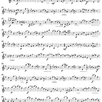 String Trio in G major op. 1, no. 6 - Violin 1