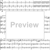 Quintet in C Major, Movement 4 - Score