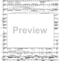Mass No. 2 in A Major (BWV234) - Full Score