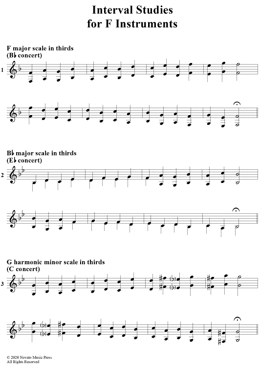 Interval Studies - F Instruments