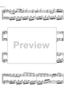 French Suite  6 E Major BWV 817 - Score