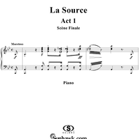 La Source, Act 1, No. 15: Scène Finale