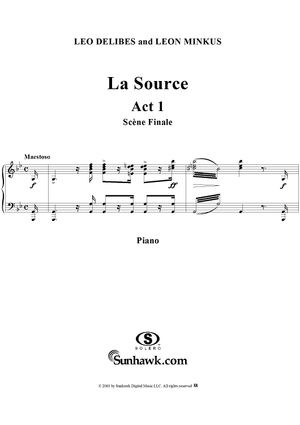 La Source, Act 1, No. 15: Scène Finale