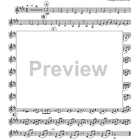 Canon in D - Clarinet in Bb