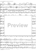 String Quartet No. 2 in D Major, Movement 3 - Score