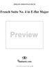 French Suite No. 4 in E-flat Major (BWV815)
