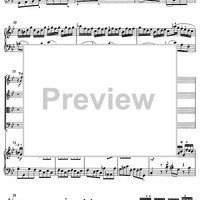 Concerto for Organ in Bb Major, Op 4, No. 2 (HMV 290) - Score