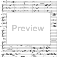 Orchestral Suite No. 4 in D Major - Score