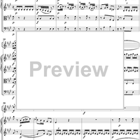 Overture from "Lucio Silla" - Full Score