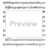 Fünffstimmigter blasender Music - B-flat Trumpet 2