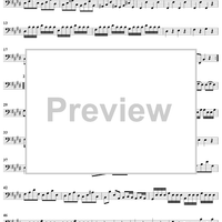 Quartet in E major - Cello/Bassoon 1