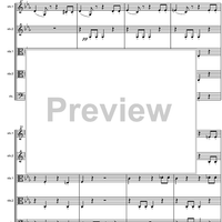 Overture c minor D8 - Score